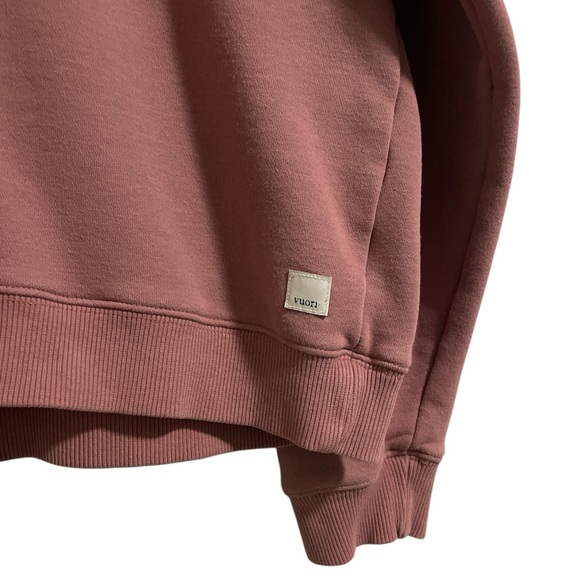 Vuori Sedona Crewneck Sweatshirt Marsala Women’s Size Small - Picture 8 of 9